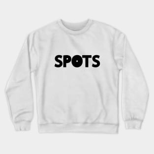 Spots creative  logo design Crewneck Sweatshirt